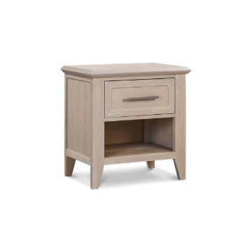 Picture of Beckett Nightstand Sandbar Finish | Monogram by Namesake