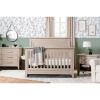 Picture of Beckett Flat Top 4-n-1 Convertible Crib Sandbar Finish | Monogram by Namesake