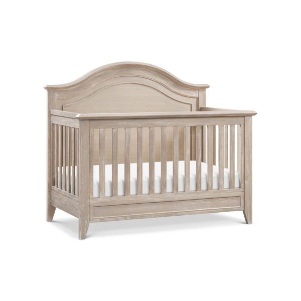 Picture of Beckett Curve Top 4-n-1 Convertible Crib Sandbar Finish | Monogram by Namesake