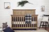 Picture of Emory Farmhouse 4-in-1 Convertible Crib in Driftwood | Monogram by Namesake