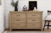 Picture of Emory Farmhouse 6-Drawer Dresser in Driftwood | Monogram by Namesake