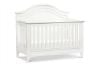 Picture of Beckett Curve Top 4-n-1 Convertible Crib Warm White Finish | Monogram by Namesake