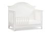 Picture of Beckett Curve Top 4-n-1 Convertible Crib Warm White Finish | Monogram by Namesake