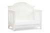 Picture of Beckett Curve Top 4-n-1 Convertible Crib Warm White Finish | Monogram by Namesake