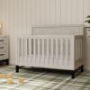 Picture of Newbern 4-in-1 Convertible Crib in White Driftwood | Monogram by Namesake