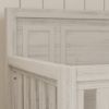 Picture of Newbern 4-in-1 Convertible Crib in White Driftwood | Monogram by Namesake