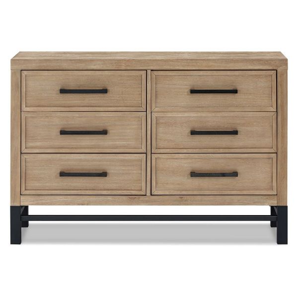 Picture of Newbern 6-Drawer Assembled Dresser in Driftwood | Monogram by Namesake