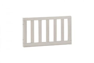 Picture of Toddler Bed Conversion Kit in White Driftwood | Monogram by Namesake