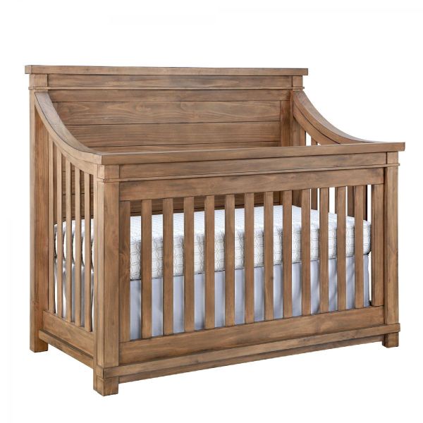 Picture of Rowan Flat Top Crib - Sandwash | by Appleseed