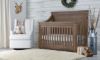 Picture of Rowan Flat Top Crib - Sandwash | by Appleseed