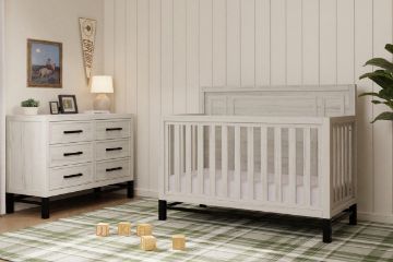 Picture of Newbern White Driftwood Nursery Packages | Monogram by Namesake