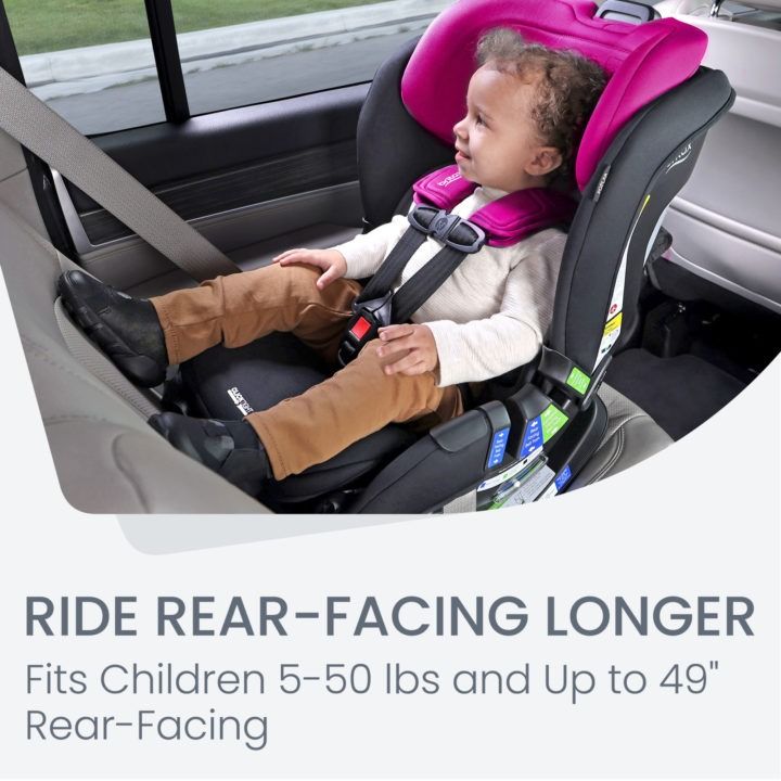 Shop Britax Poplar Convertible Car Seat Magenta Onyx Fashion Baby Furniture Plus Kids