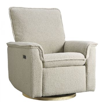Picture of Anza Swivel Glider Power Recliner - Taupe| by Appleseed