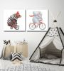 Picture of Elephant On A Bike - 30" x 30" | BFPK Artwork