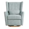Picture of Malak Swivel Glider Power Recliner - Ocean | by Appleseed