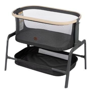 Picture of Iora Bedside Bassinet - Classic Graphite | by Maxi-Cosi