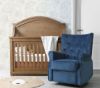 Picture of Rowan Arch Top Crib - Sandwash | by Appleseed