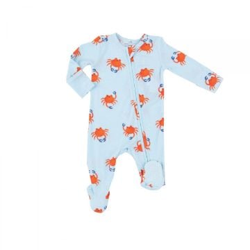 Picture of Angel Dear Crabby Cuties 2 Way Zipper Footie