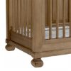 Picture of Solvang Flat Top Crib - Nutmeg | by Appleseed