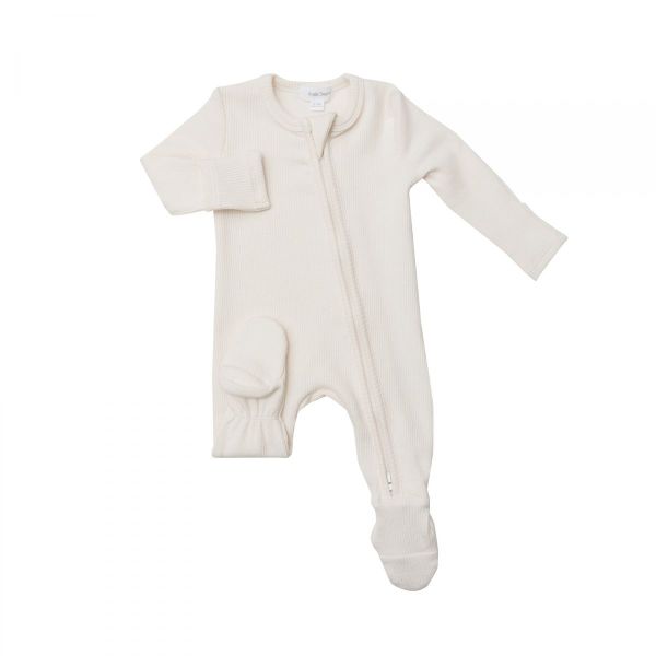 Picture of Angel Dear Sugar Swizzle Rib 2-Way Zipper Footie