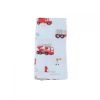 Picture of Firetruck Dalmations Bamboo Swaddle Blanket 45"X45" | by Angel Dear