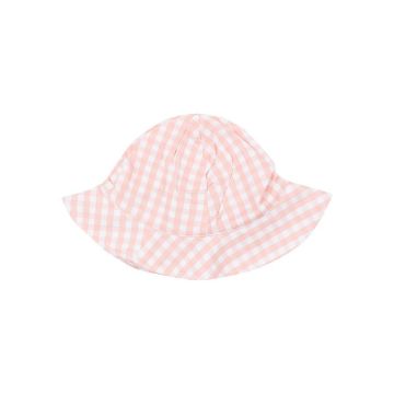 Picture of Angel Dear Mini Gingham Pink Bamboo Sunhat