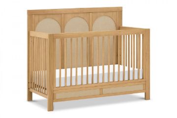 Picture of Eloise 4-in-1 Convertible Crib in Honey | Namesake