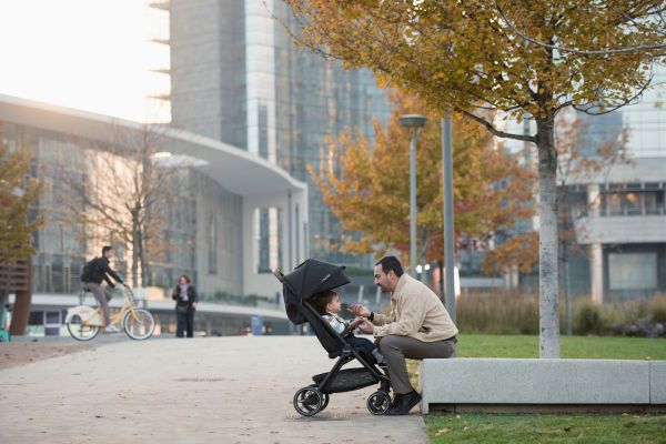 Picture of TRVL LX Compact Stroller - Caviar | By Nuna