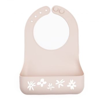 Picture of Fresh Blooms Little Bites Bib | Bella Tunno