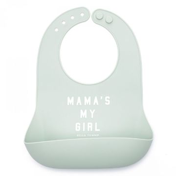 Picture of Mamas My Girl Wonder Bib | by Bella Tunno