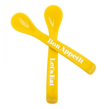 Picture of Lets Eat Bon Appetit Spoon Set | Bella Tunno