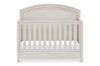 Picture of Hemsted 4-in-1 Convertible Crib in White Driftwood | Monogram by Namesake