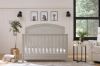 Picture of Hemsted 4-in-1 Convertible Crib in White Driftwood | Monogram by Namesake