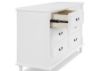 Picture of Juliette 6 Drawer Dresser with Changing Top - Bianca White