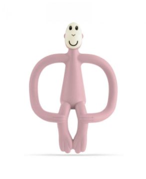 Picture of Original Monkey Teething Toy -dusty pink | by Matchstick Monkey