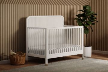 Picture of Brimsley 4-In-1 Crib In Warm White | Namesake
