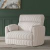 Picture of Raggio Extra Large Power Recliner - Mega Ivory | by PL Heritage Furniture 