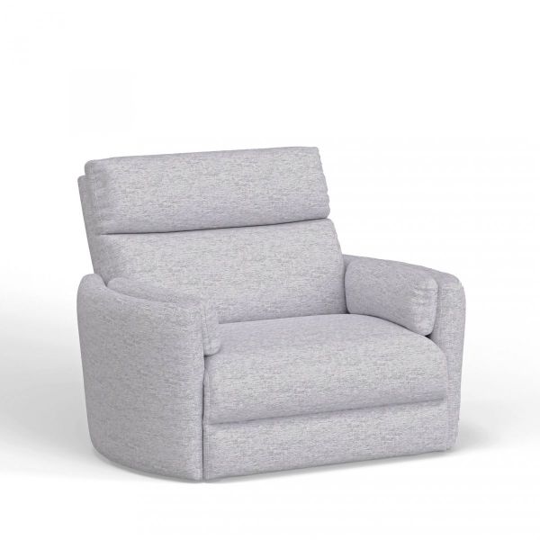 Picture of Raggio Extra Large Power Recliner - Dove | by PL Heritage Furniture 