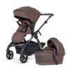 Picture of Wave 3 Complete Stroller System -  Seat, Bassinet, & Tandem Seat - Caramel | Silver Cross