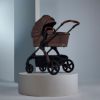 Picture of Wave 3 Complete Stroller System -  Seat, Bassinet, & Tandem Seat - Caramel | Silver Cross