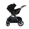 Picture of Wave 3 Complete Stroller System -  Seat, Bassinet, & Tandem Seat - Licorice | Silver Cross
