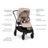 Picture of Swiv Compact Stroller - Biscoti  | Nuna