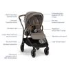 Picture of Swiv Compact Stroller - Granite  | Nuna