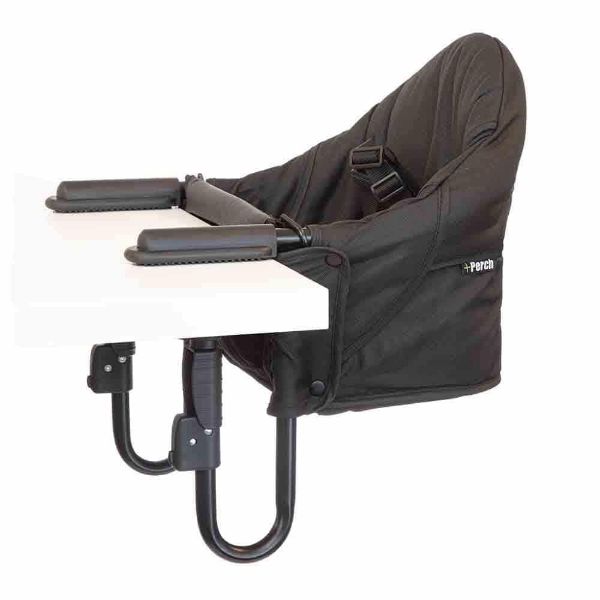 Picture of Perch Hanging High Chair - Black |  Guzzie + Guss