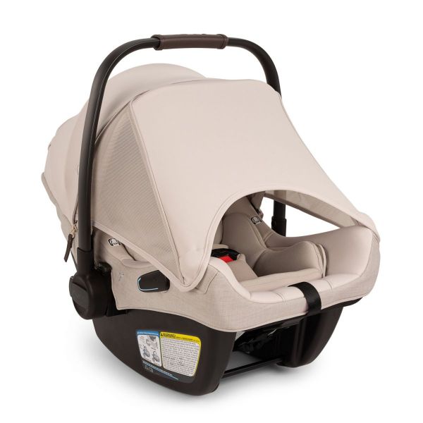 Picture of Pipa Aire RX carseat  + RELX base  - Biscotti | by Nuna
