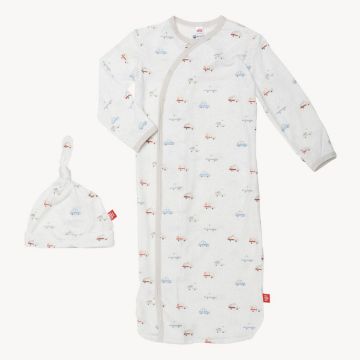 Picture of Hug Dispatcher Magnetic Modal Gown + Hat Set (Newborn - 3 Months) | Magnetic Me