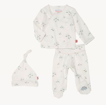 Picture of Magnetic Me Tiny Diny Organic Cotton Kimono Take Me Home Set