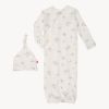 Picture of Tiny Diny Organic Cotton  Gown + Hat Set (Newborn - 3 Months) | Magnetic Me