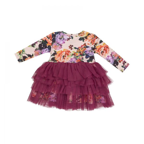 Picture of Angel Dear Layered Tulle Dress -  Autumn Rose