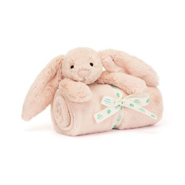 Picture of Bashful Blush Bunny Blankie | Bashful by Jellycat